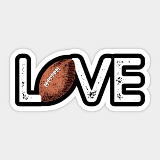 Football Love Gift Football LoversFottball Players Gift Sticker